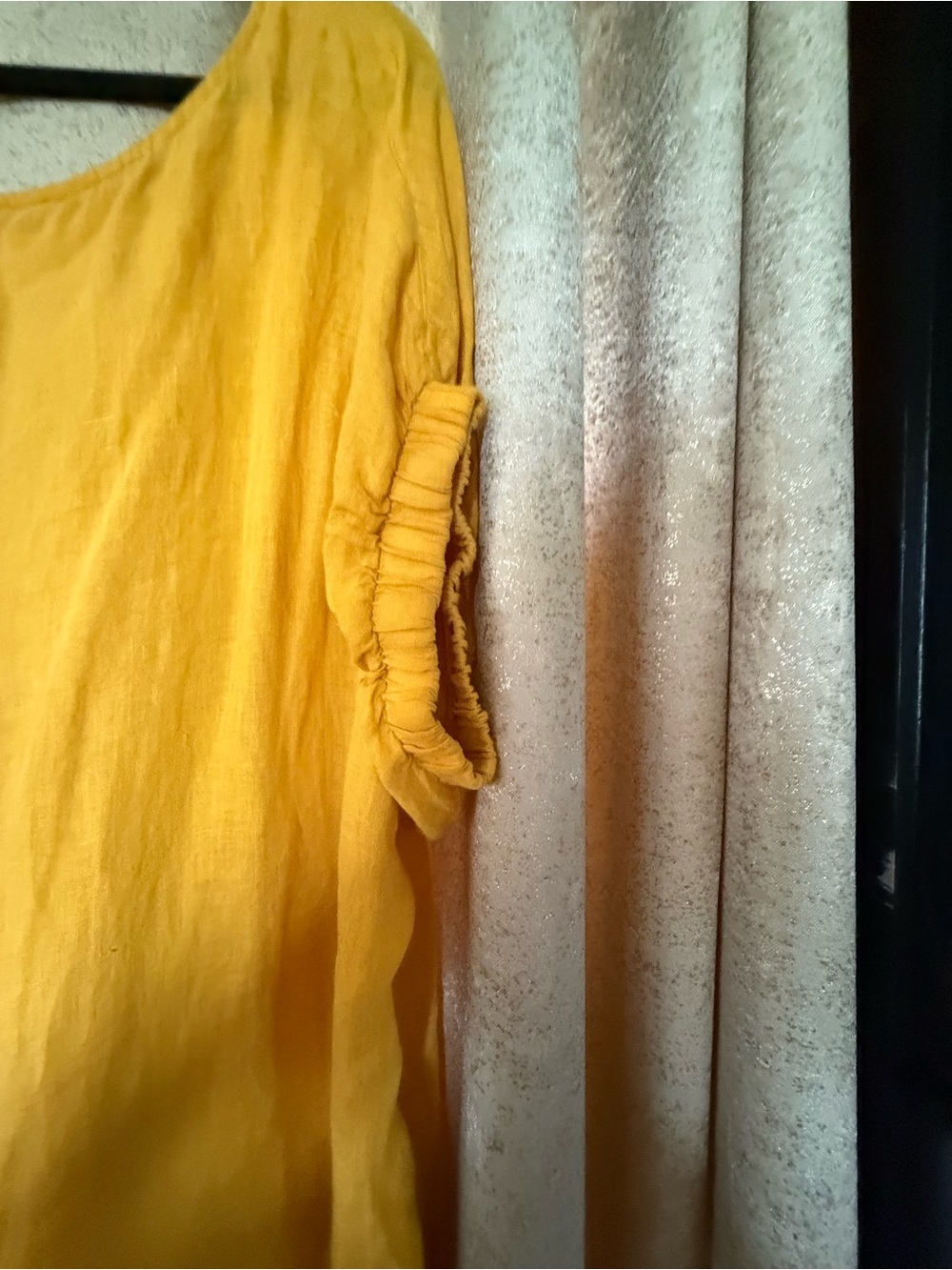 Kealopiko Mustard Yellow Dress with Flowers - Picture 6 of 6